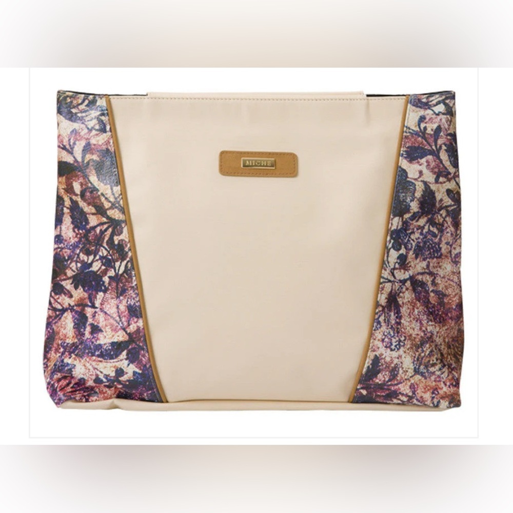 MICHE Maria Prima Shell Cream and Floral - NEW - Just the Shell + Free Gift!!